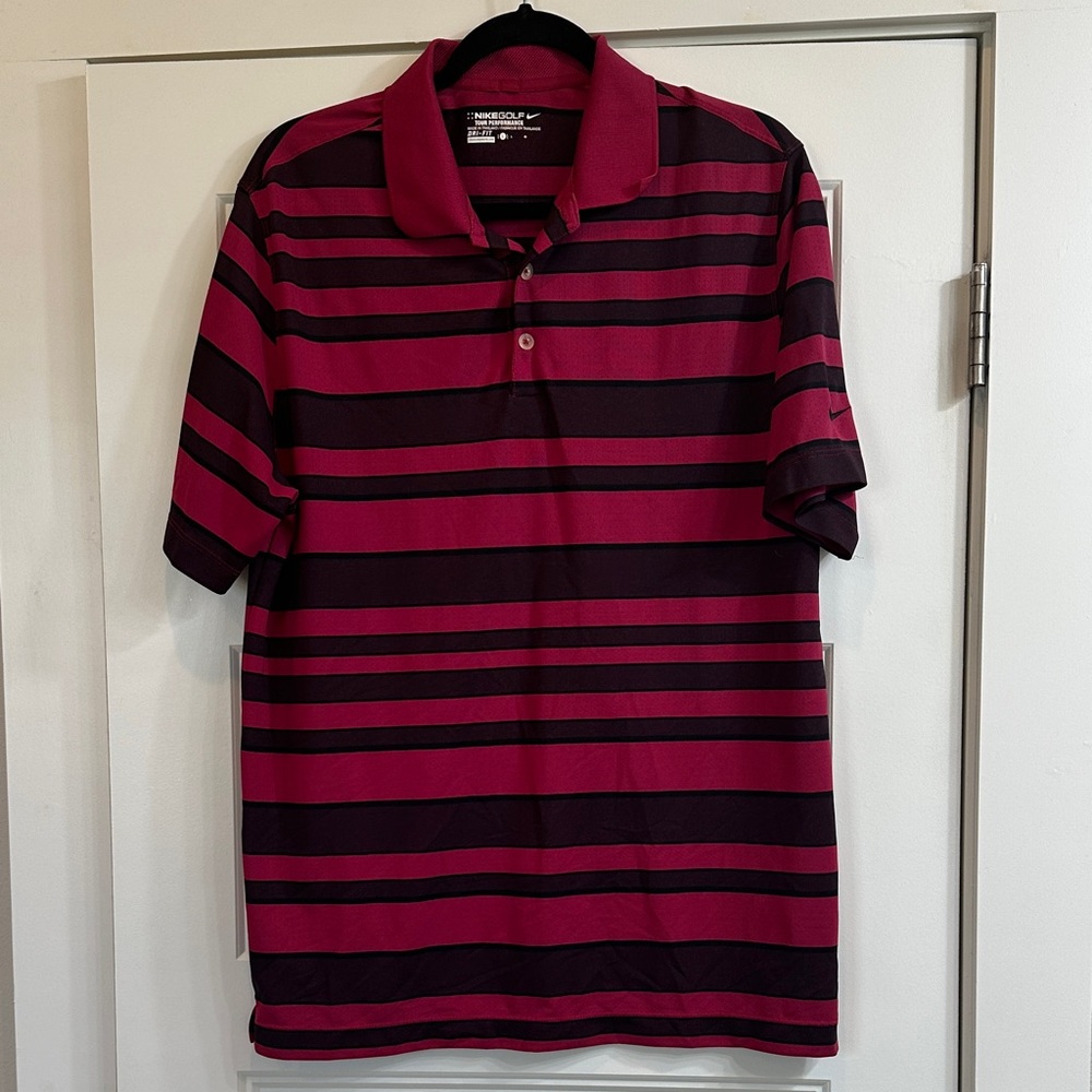 Nike Men's Striped Golf Polo